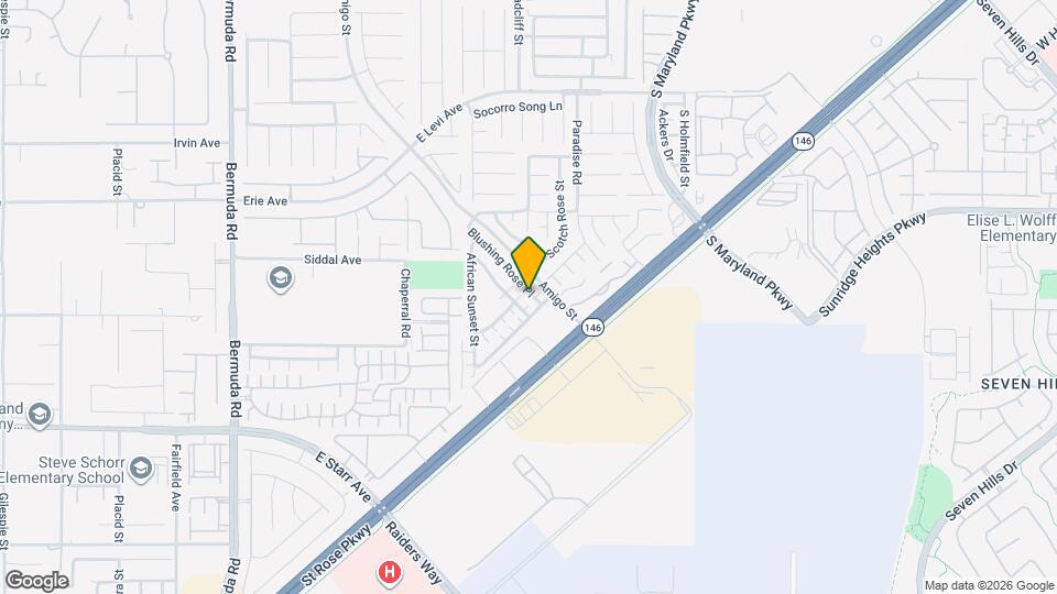 917 Blushing Rose Pl Map and Location Details