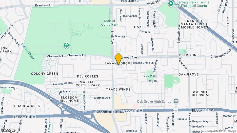 274 Snell Ct Map and Location Details