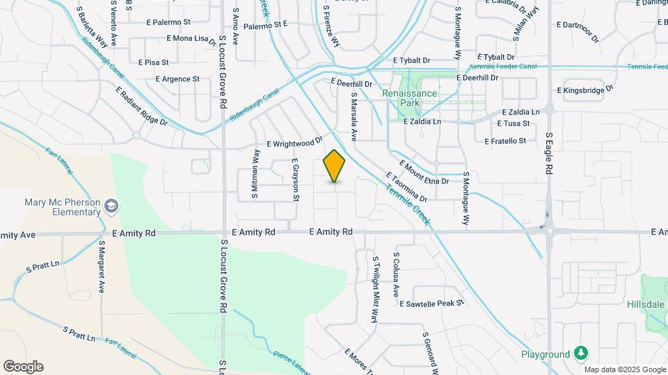 2116 E Melwood St Map and Location Details