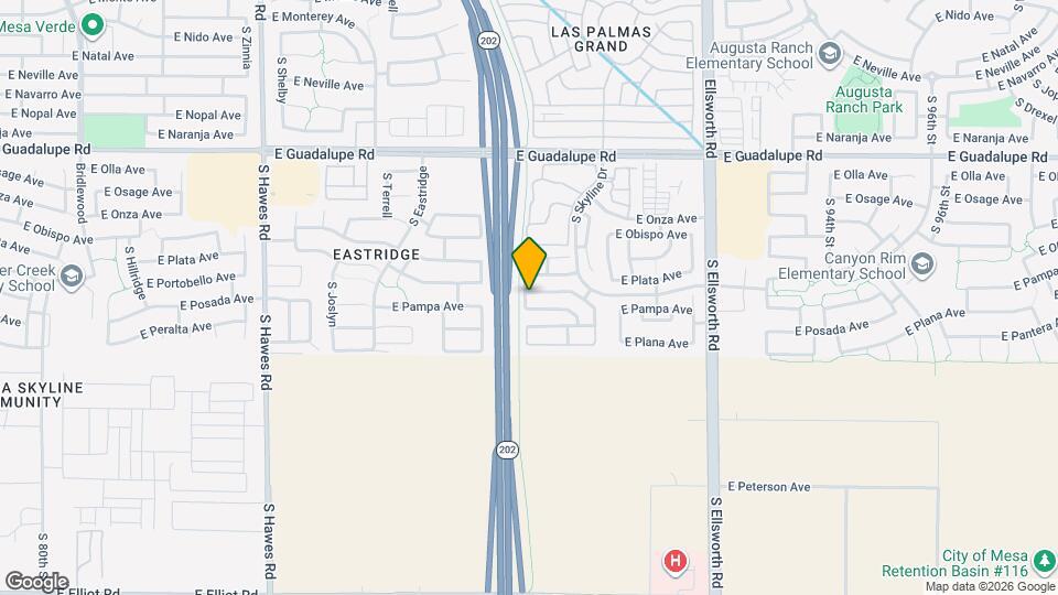 8841 E Portobello Ave Map and Location Details