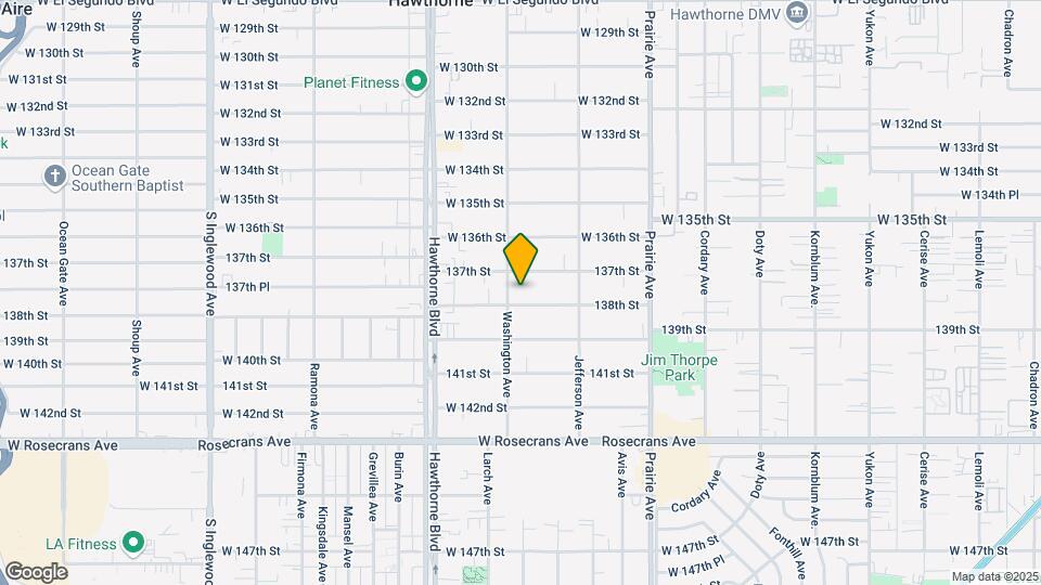 4239 W 138th St Map and Location Details