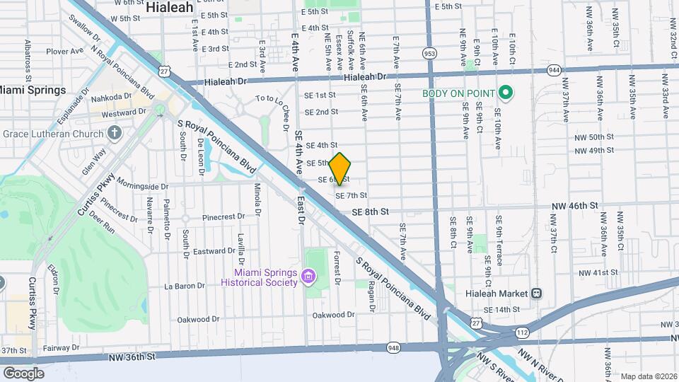 501 SE 7th St Map and Location Details