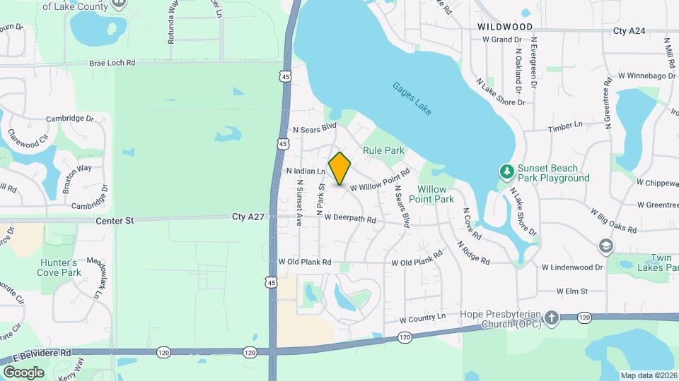 33250 N Indian Ln Map and Location Details