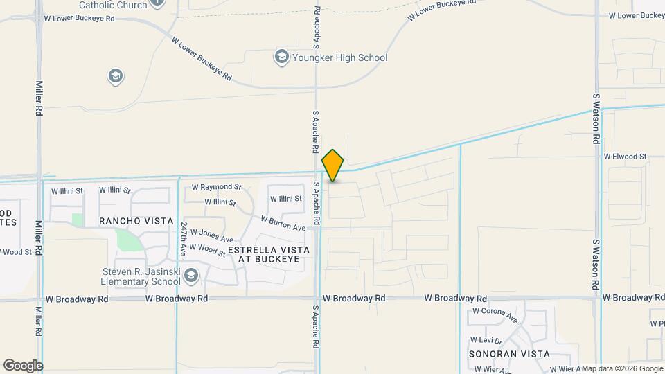 24245 W Raymond St Map and Location Details