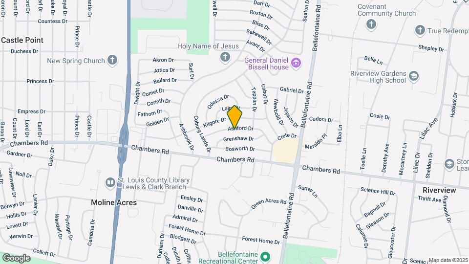 1200 Ashford Dr Mapa y Detalles de la Ubicación