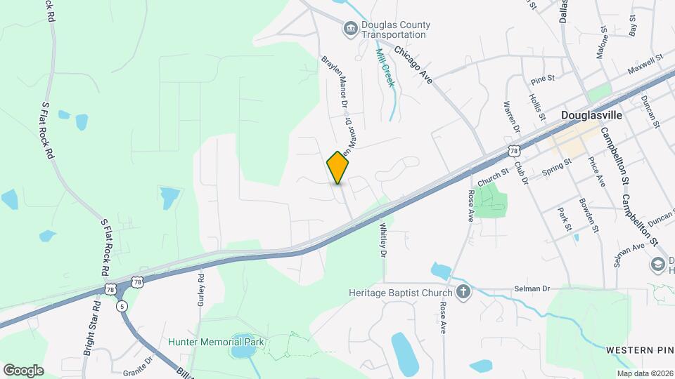 7209 Cedar Forest Dr Map and Location Details