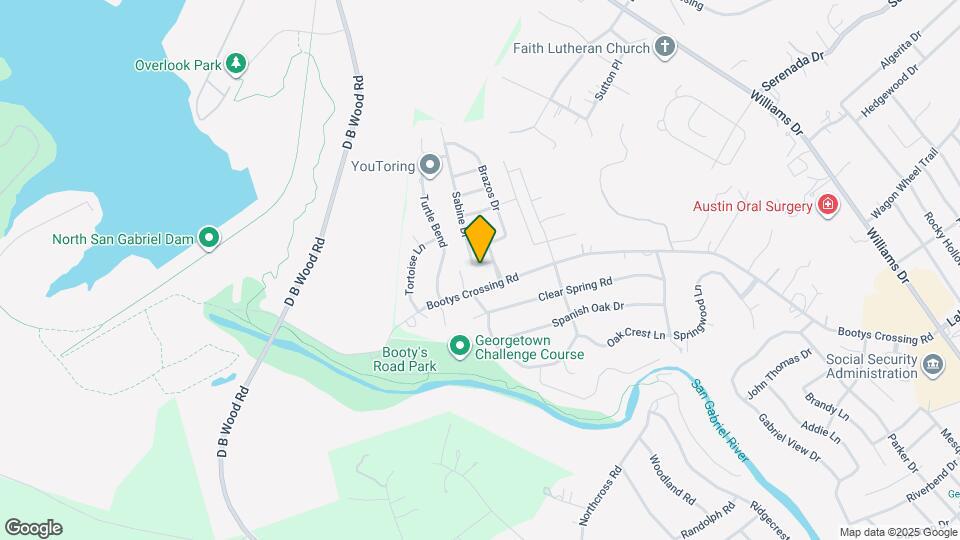 105 Sabine Dr Map and Location Details