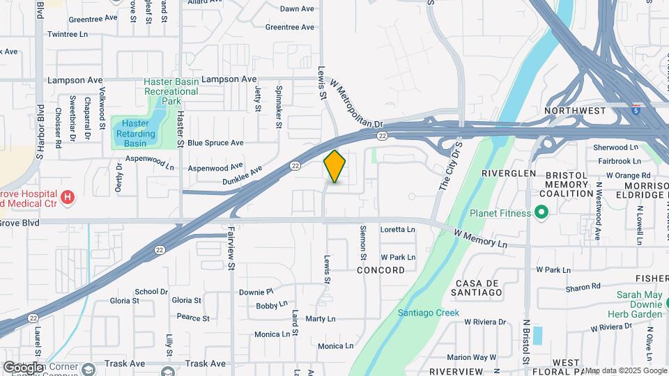 4011 W El Rancho Ave Map and Location Details