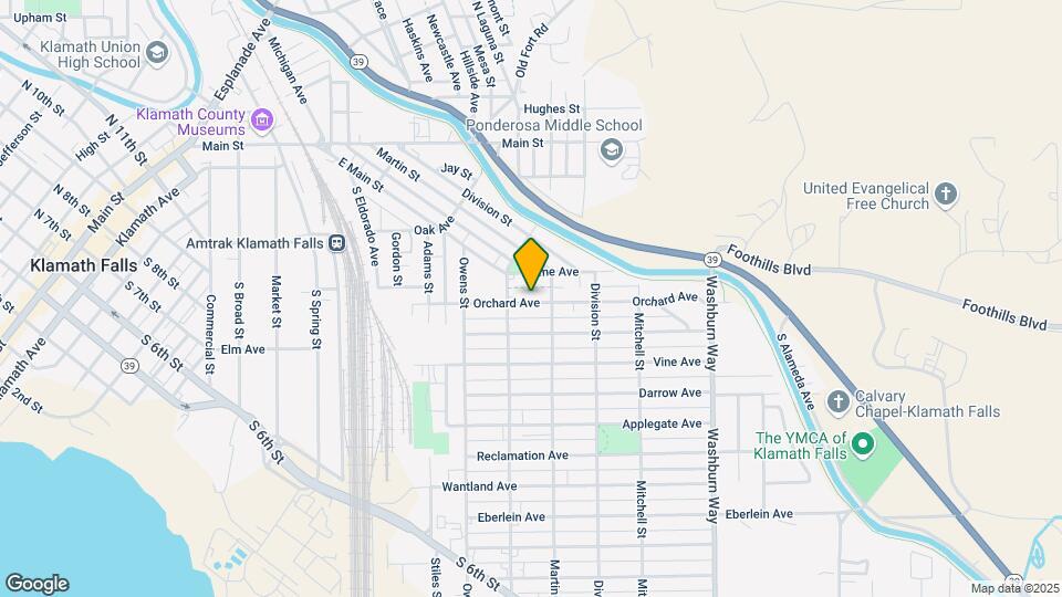 2139 Orchard Ave Map and Location Details