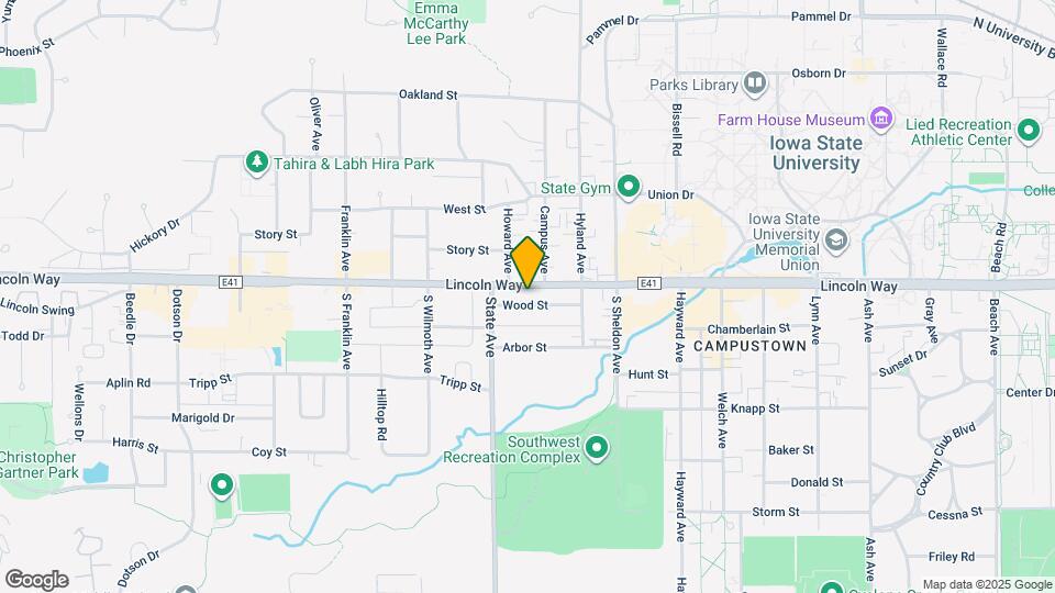 2916 Lincoln Way Map and Location Details