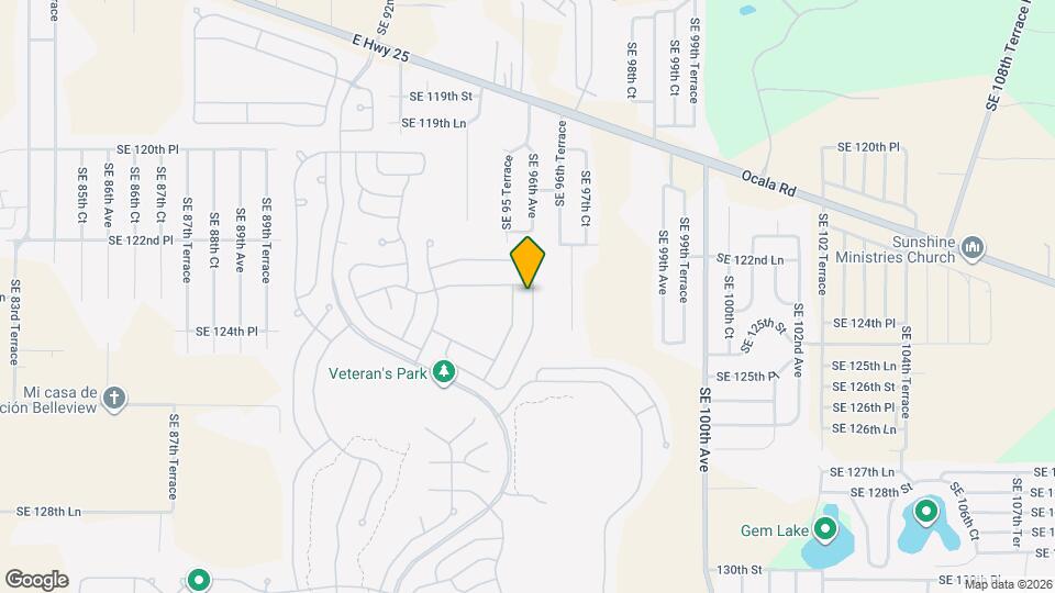 9484 SE 124th Loop Map and Location Details