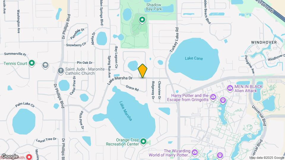 7204 Lake Marsha Dr Map and Location Details