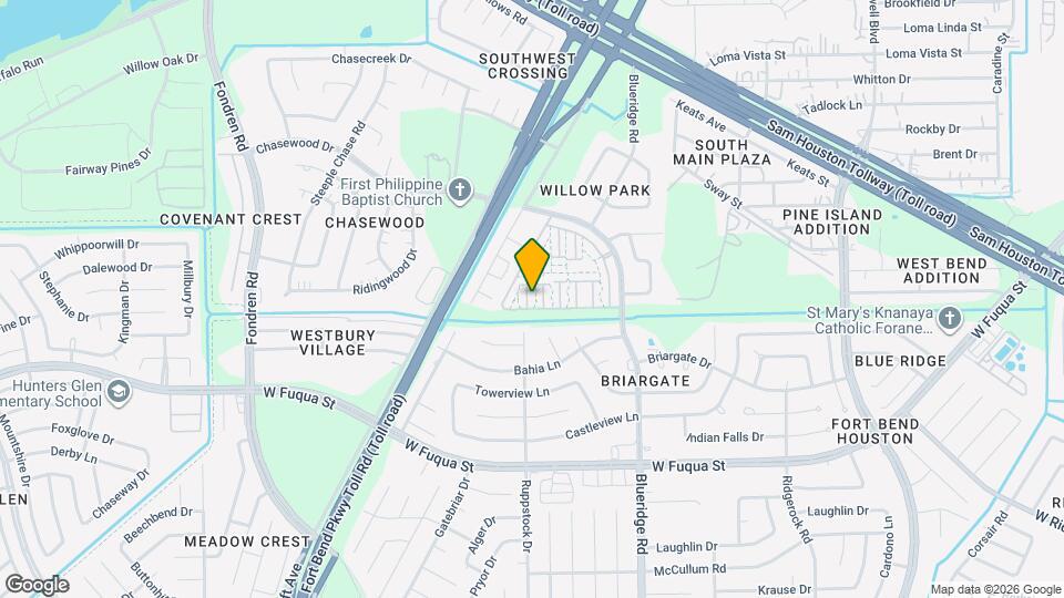 6957 Chasewood Dr Map and Location Details