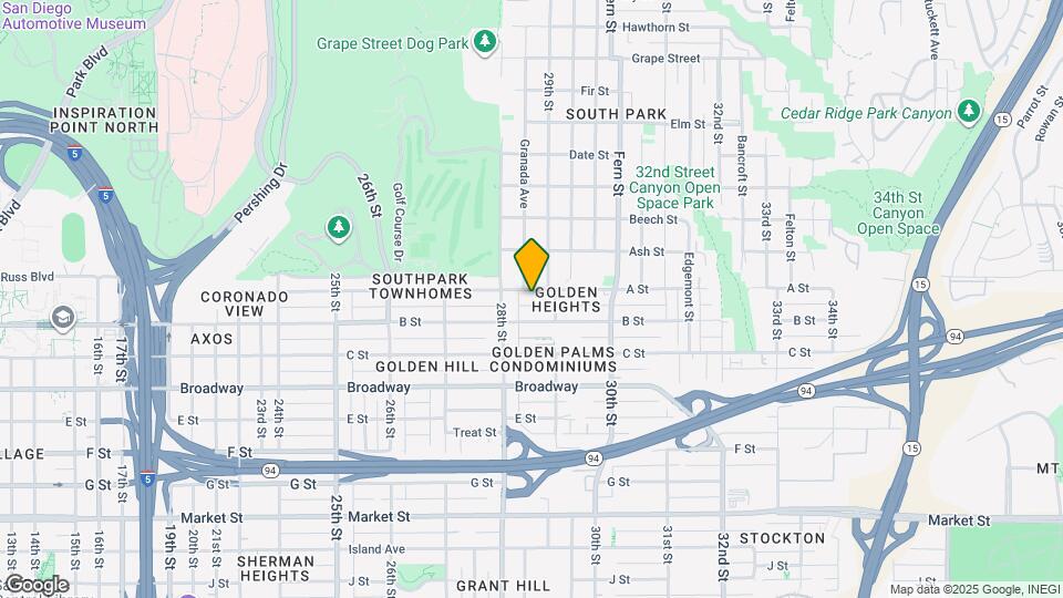 2849 A St Map and Location Details