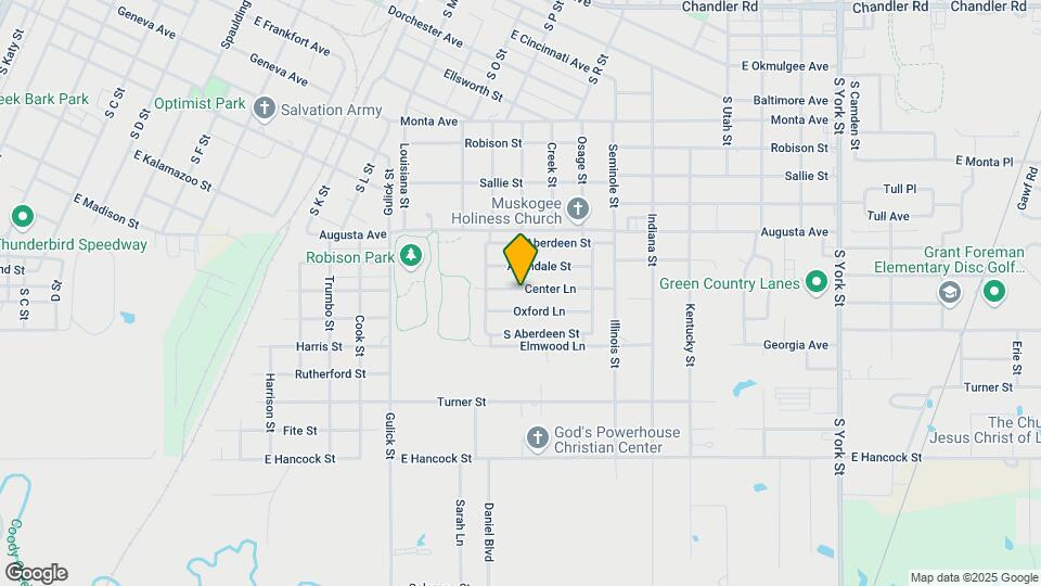 1613 Center Ln Map and Location Details
