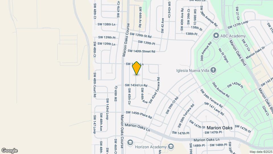 14201 SW 44th Ct Map and Location Details