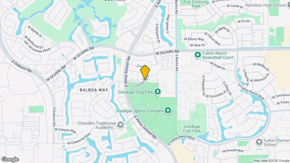 948 W Yosemite Dr Map and Location Details