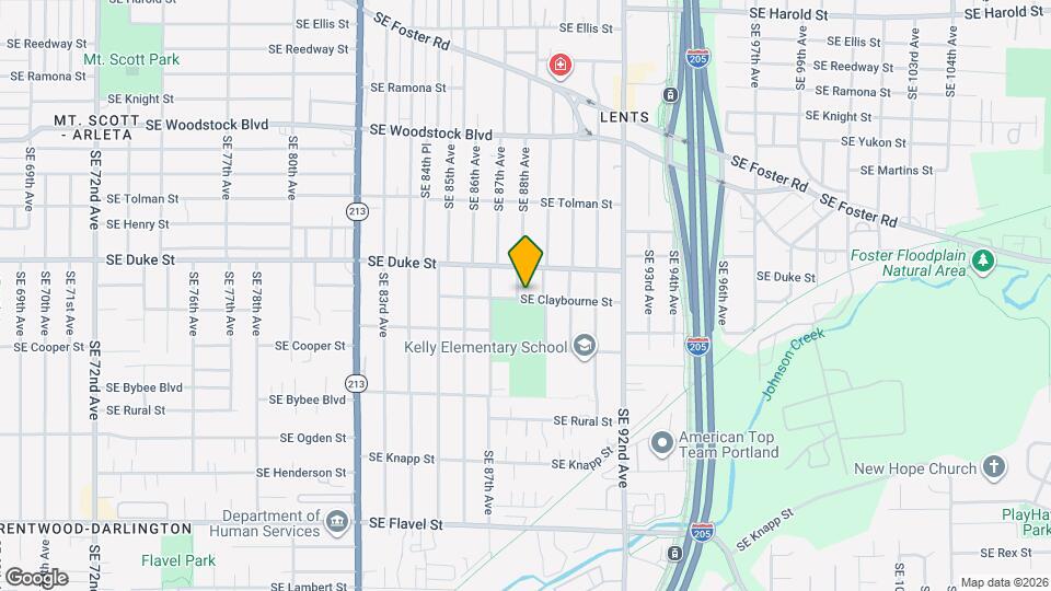 6546 SE 88th Ave Map and Location Details