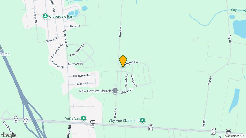 1205 Centipede Dr Map and Location Details