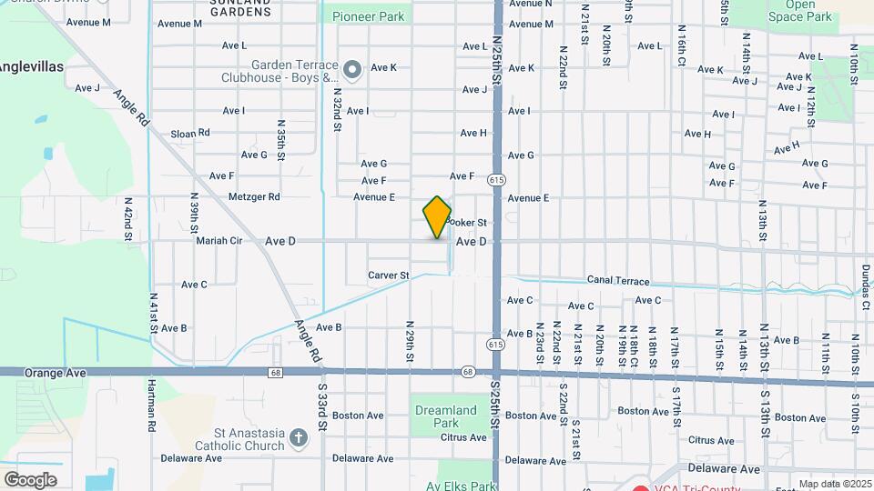 2709 Avenue D Map and Location Details