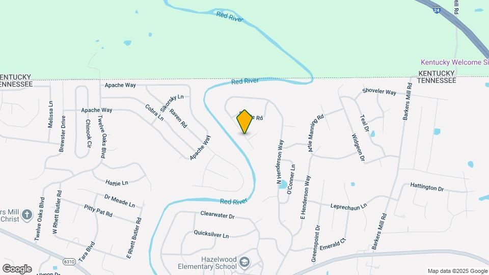 2544 Killarney Ct Map and Location Details