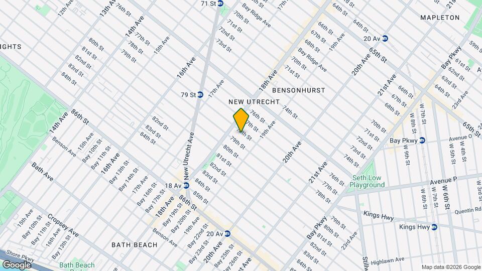 1832 78th St, Unit 3 Map and Location Details