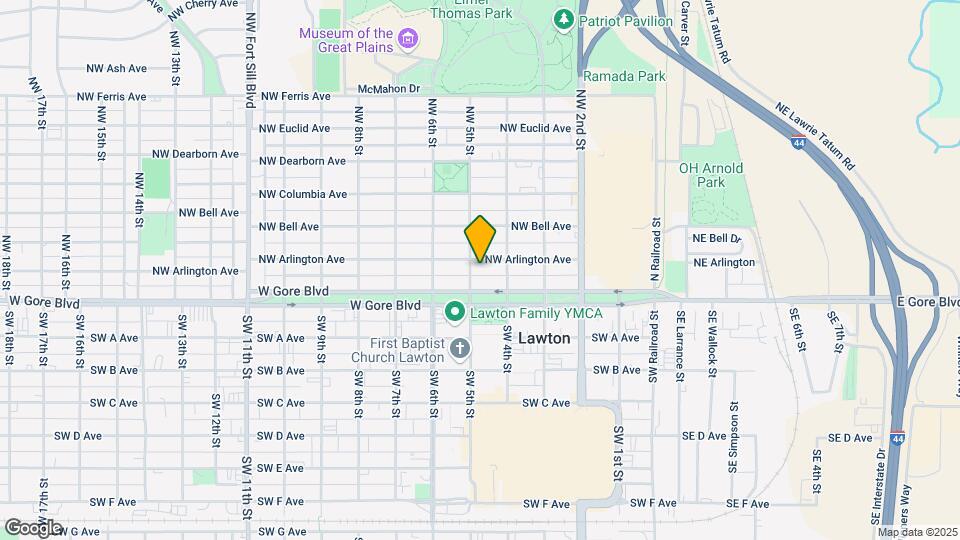 414 NW Arlington Ave Map and Location Details