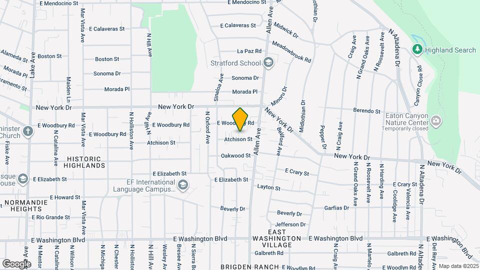 1775 Atchison St Map and Location Details
