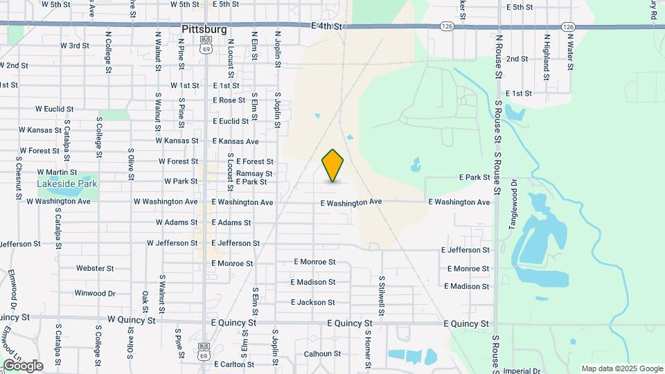 512 Park Duplex A Park Map and Location Details