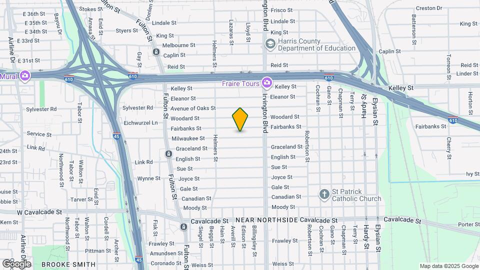 609 Milwaukee St Map and Location Details