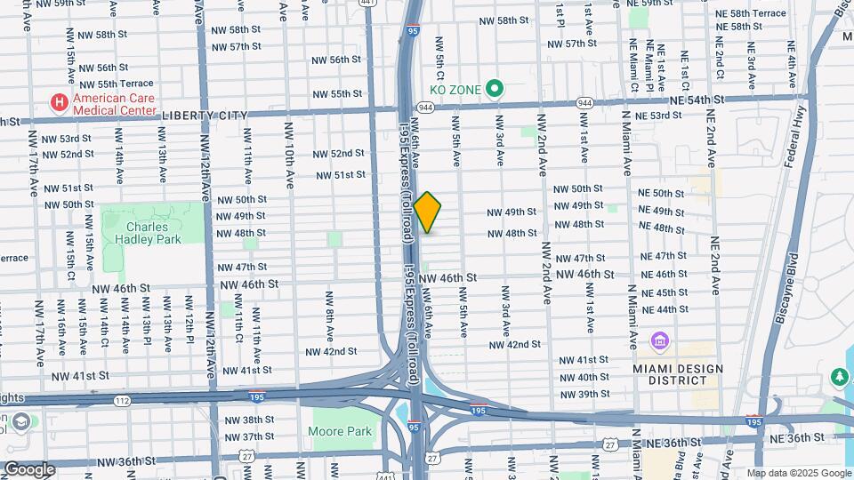 583 NW 47th Terrace Map and Location Details