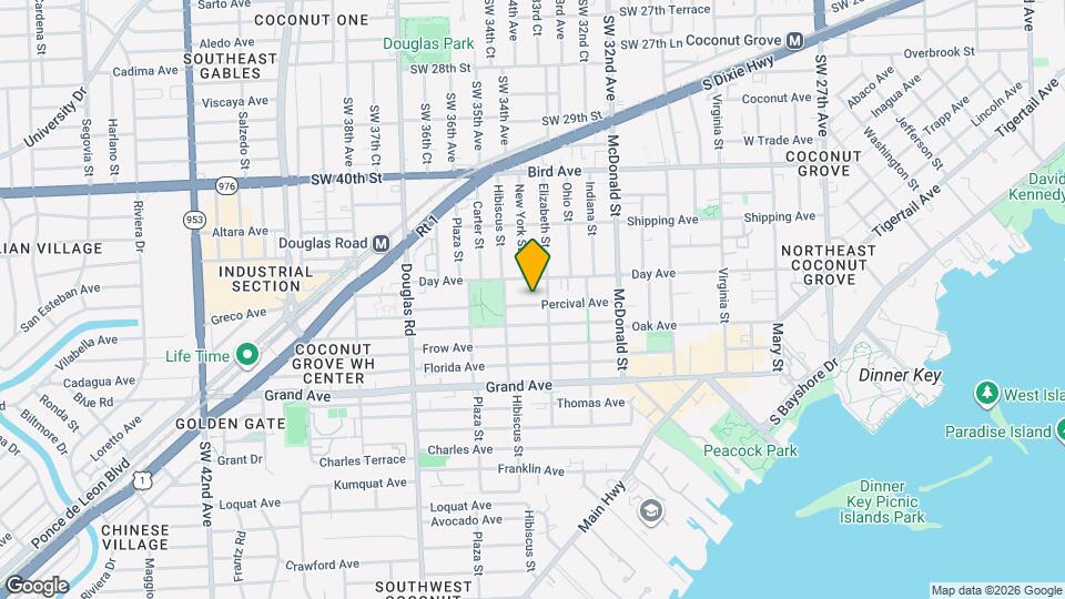 3439 Percival Ave Map and Location Details