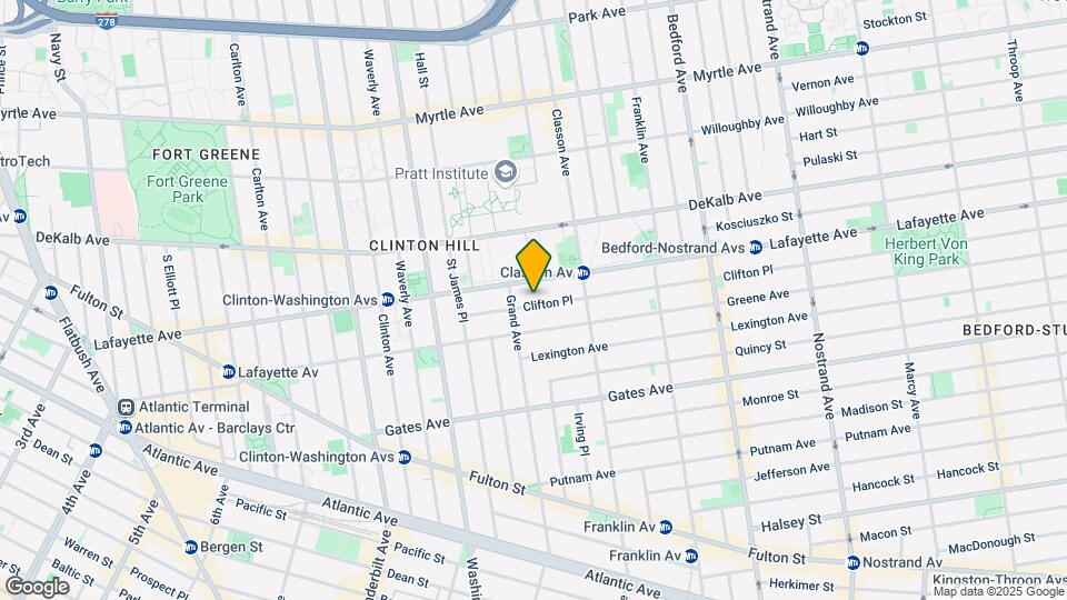 59 Clifton Pl Mapa y Detalles de la Ubicación