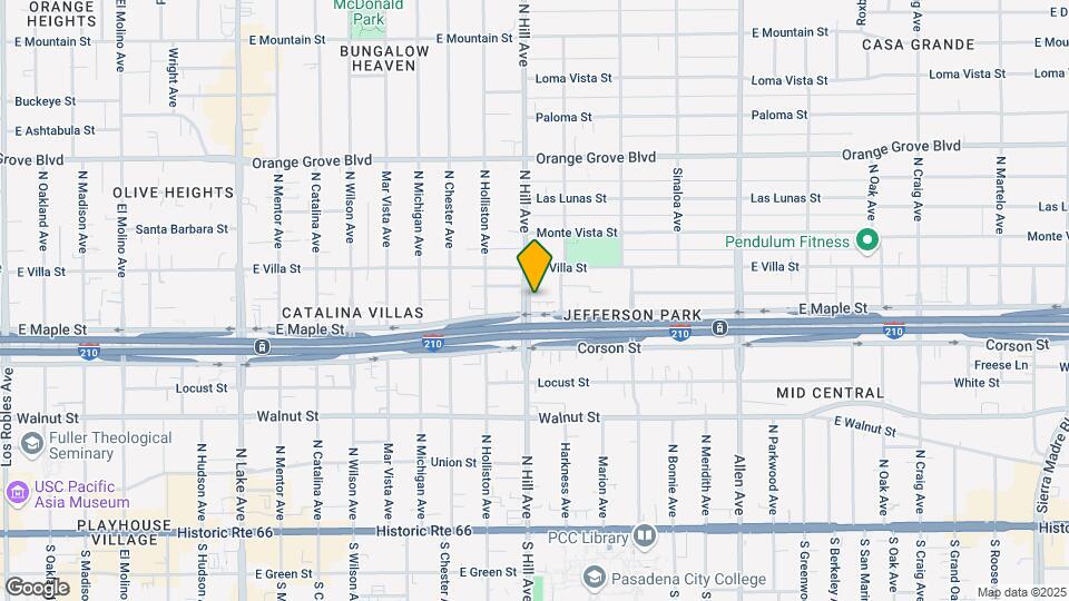 418 Hill Ave Map and Location Details