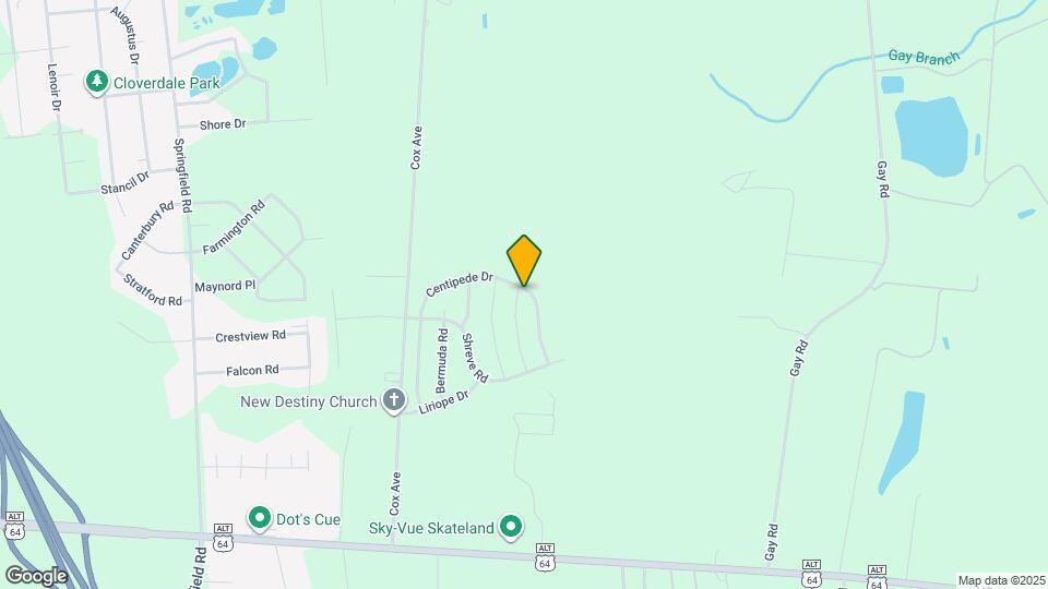 1421 Centipede Dr Map and Location Details