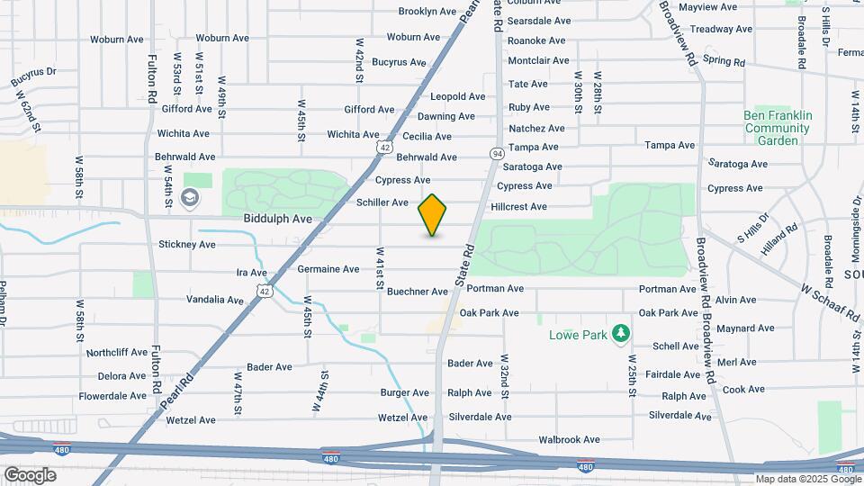 3708 Stickney Ave Map and Location Details