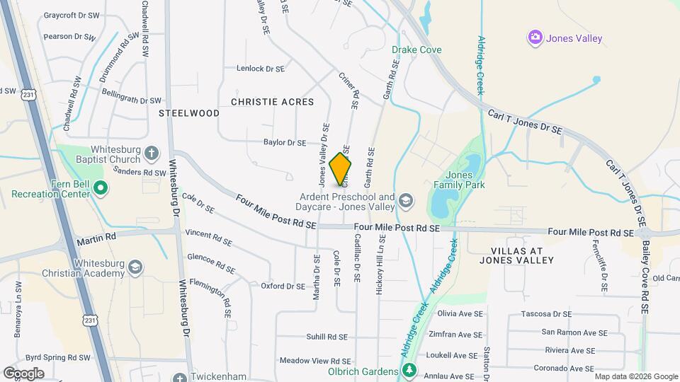 7110 Criner Rd SE Map and Location Details