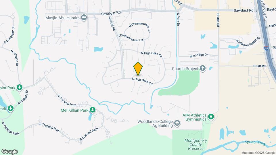 17 S High Oaks Cir Map and Location Details