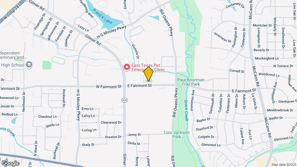 801 Faircreek Ln Map and Location Details