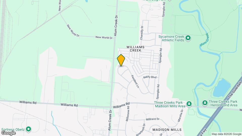 3591 Pendent Ln Map and Location Details