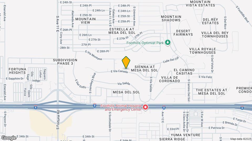 11625 Calle Gaudi Map and Location Details