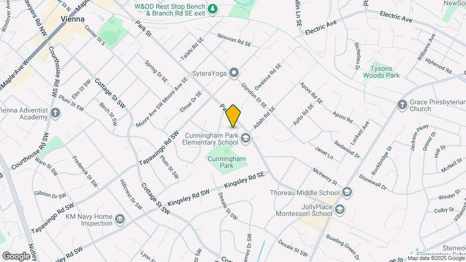 102 Cunningham Park Ct SE Map and Location Details