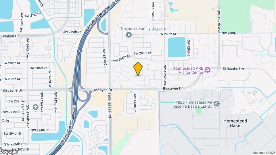 13388 SW 286th St Map and Location Details