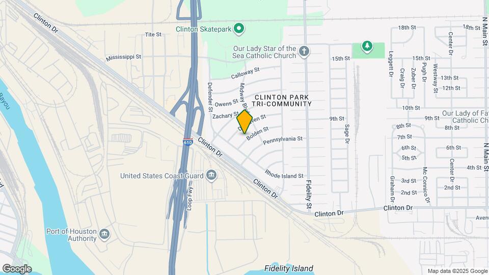 125 Bolden St Map and Location Details