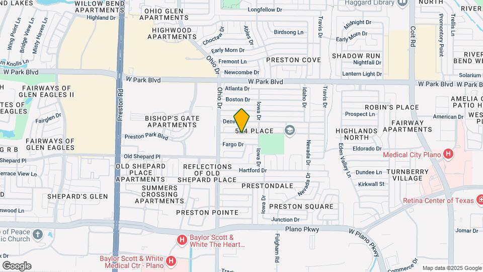 4520 Eldorado Dr Map and Location Details