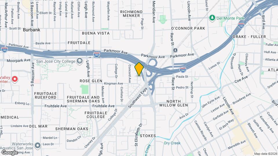 1518 Moorpark Ave, Unit 4 Mapa y Detalles de la Ubicación