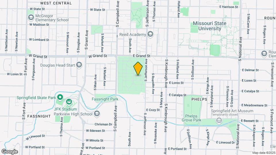 314 W Aven Ave Map and Location Details