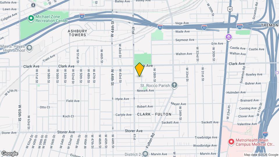 3150 W 40th St Mapa y Detalles de la Ubicación