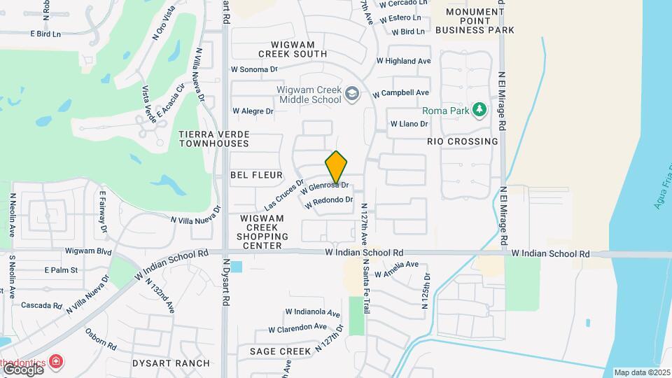 12745 W Glenrosa Dr Mapa y Detalles de la Ubicación