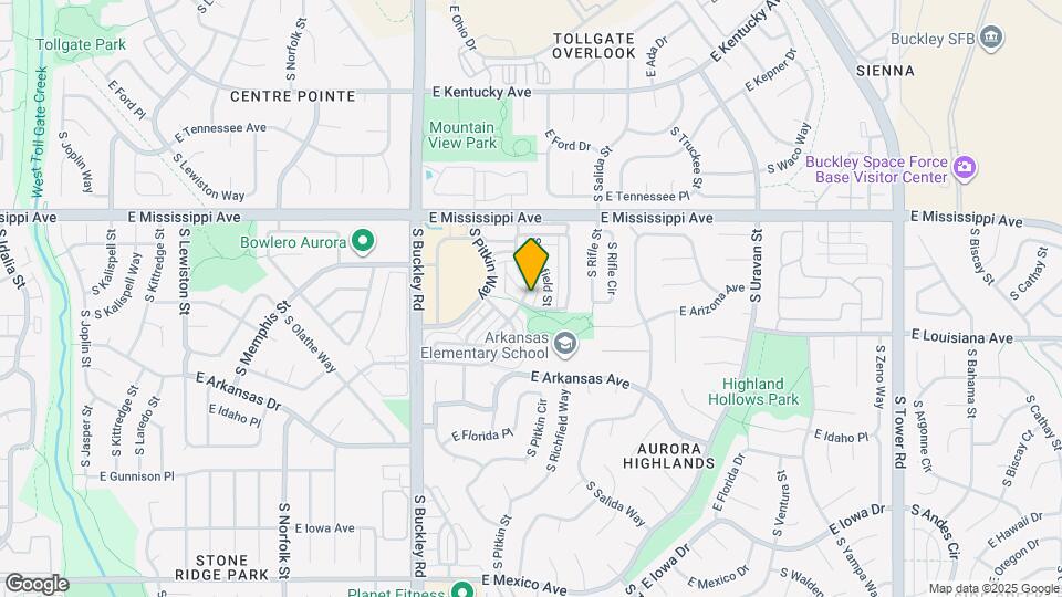 1226 S Quintero Ct Map and Location Details